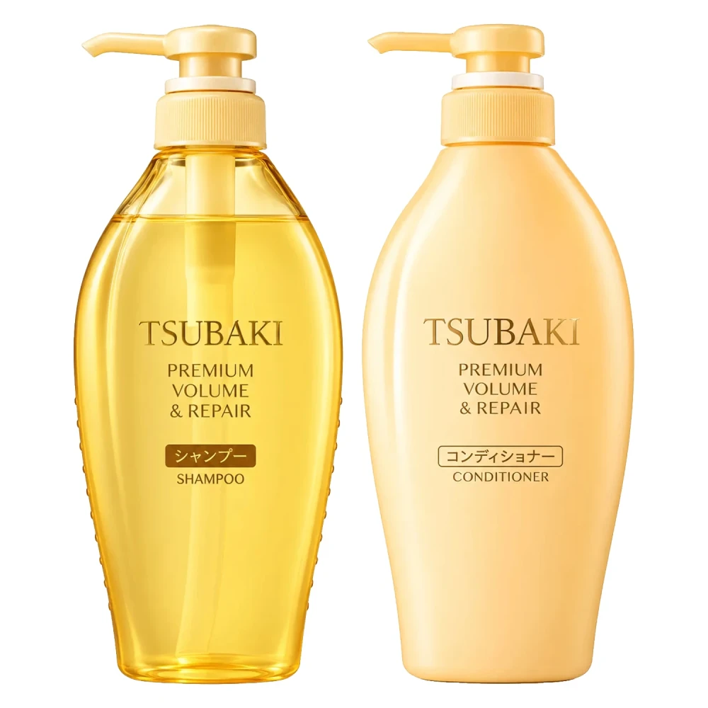 Kit Tsubaki Premium Volume & Repair Shampoo + Condicionador - 450ml